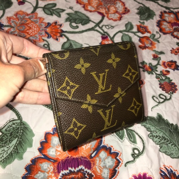 Louis Vuitton AUTHENTIC Vintage Monogram Portefeiulle Elise Trifold Wallet 1990 - Picture 3 of 16